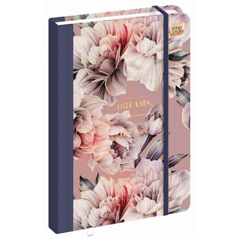 2024 Kalendarz Interdruk tygodniowy B6 Metallic Flowers
